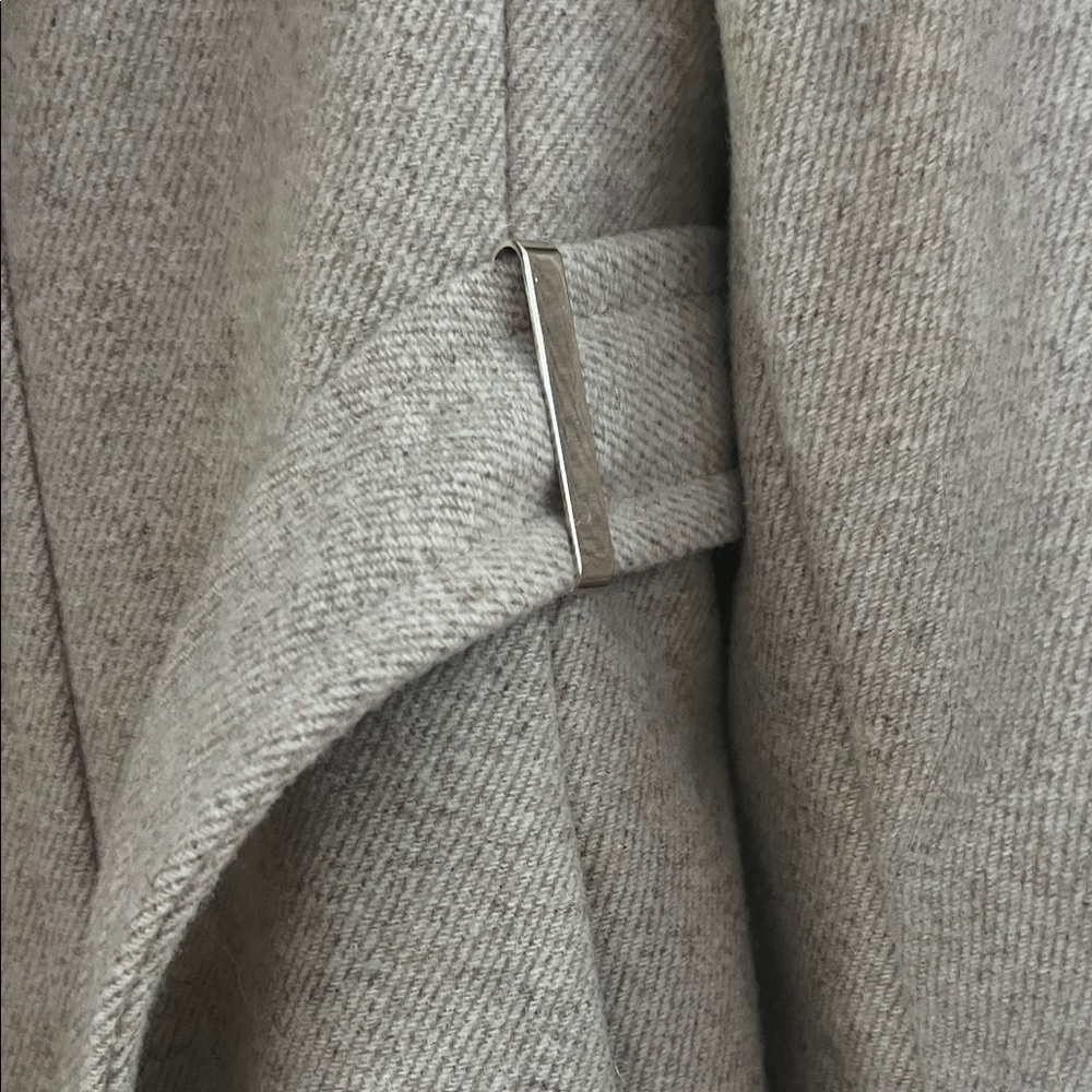 Calvin Klein Women's Beige Wool Wrap - Picture 6 of 16